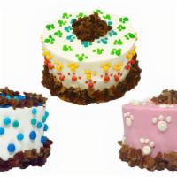 Mini Bacon Cake Of The Day · Spoil your pup with a mini 4