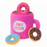 Coffee & Donuts Burrow Toy · ZippyPaws interactive hide-and-seek toy comes with one mug and three small squeaky donuts. 6...