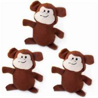 Mini Monkey Toy · One count. ZippyPaw mini squeaky monkey. 4.75