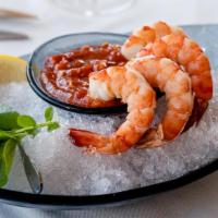 Shrimp Cocktail · Four jumbo shrimp, fresh horseradish cocktail sauce