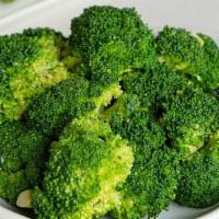Broccoli · Steamed florets, butter