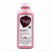 Mudra · Vegan, gluten-free, oregon tilth, GMO free, raw food. Ingredients: water, organic strawberry...