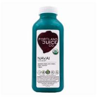 Navai · Vegan, gluten-free, oregon tilth, GMO free, raw food. Ingredients: water, organic lime, orga...