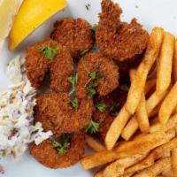 Shrimp Basket  · 7 beautifully deep fried shrimp & basket of fries
