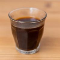 Turkish Coffee · a dark, strong shot with a little sugar and spice.