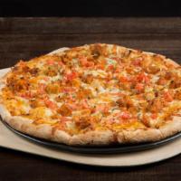 Buffalo Wing Thing · Mozzarella Cheese, Breaded Chicken, Wing sauce/ranch blend , tomatoes.. This one is my favor...