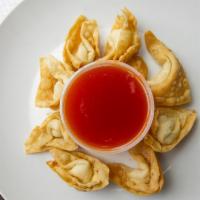 Cheese Wonton (8Pcs) · With sweet sour sauce