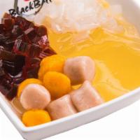 Aiyu Jelly Dessert (Cold) · Aiyu Jelly with Taro Q, Yam Q, and Konjac jelly