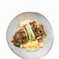 Good Morning Bb (Gf) · Vegetarian. Japanese style omelette, fermented black bean sauce, multigrain rice.