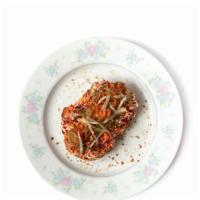 Jam City (Gf) (Vegan) · whipped tofu ricotta toast
berbere tomato jam, carrot and beet soil, fennel, pickled ginger