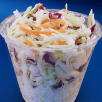Cole Slaw · Fresh made cup of our secret recipe cole slaw