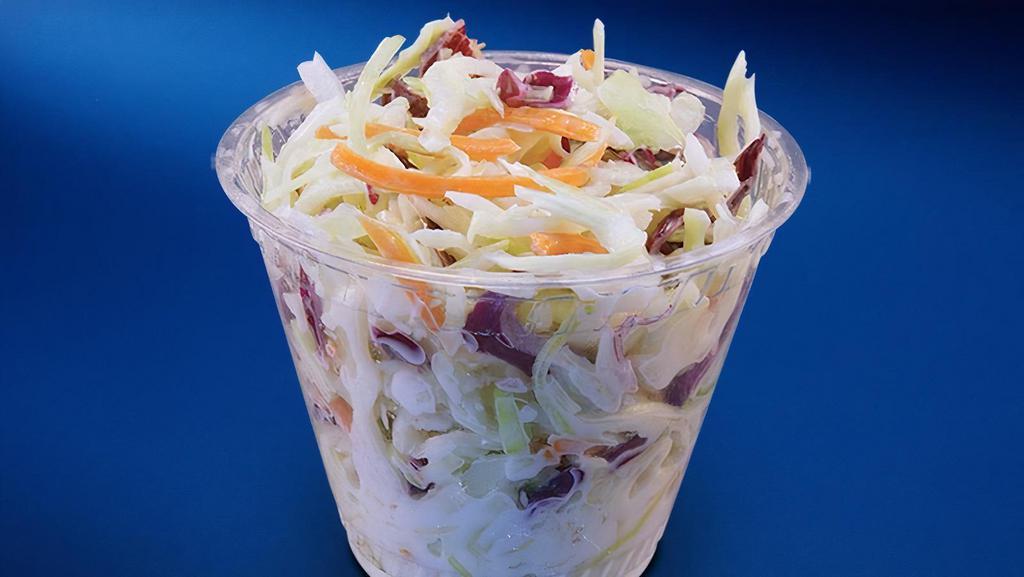 Cole Slaw · Fresh made cup of our secret recipe cole slaw