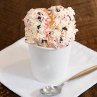 Thomas Paine'S Common Sense Peppermint Concoction · Peppermint ice cream with bits of peppermint candy, and dark chocolate flakes.