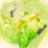 Side Salad · Mixed Lettuce & Romain with Nara Ranch Dressing on the side