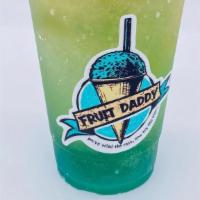 Daddy Drink · Your choice of red bull, monster, or sprite drink on shaved ice with blue raspberry or straw...