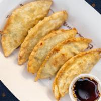 Perfect Potstickers  · 5 pieces of fried Korean dumplings filled with beef, pork, and vegetables.