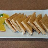 Golden Tofu · Deep fried tofu until golden brown, served with sweet & sour sauce and crushed peanut.