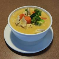 House Special Curry · If you love peanut sauce, you must try this red curry with peanut sauce, coconut milk, bell ...