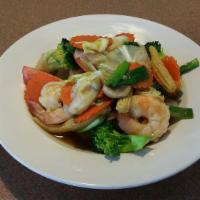 Mixed Vegetable · Stir fried assorted vegetables and broccoli in house special sauce.