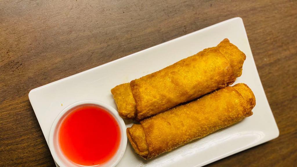 Egg Roll · Two pieces.