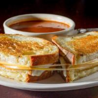 Triple Deck Grilled Cheese · Try this stacked up, grilled melted perfection of provolone, Cheddar, Swiss between three to...