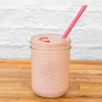 Confessions Of A Strawberry Shake  · Two hearty scoops of strawberry ice cream, milk, and strawberry sauce, blended to delicious ...