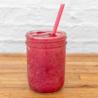 Pretty Raspberry Shake · Two hearty scoops of vanilla ice cream, milk, and raspberry sauce, blended to delicious perf...