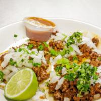  Taco  (Soft)  · Chicken, steak, carnitas, chorizo, or ground beef.