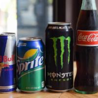 Can Soda · Coke, Diet Coke and Sprite.