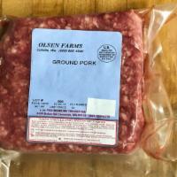 Ground Beef · Frozen one pound pack of organic grass-fed ground beef.
