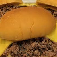 Loose Burger · Loaded with ground beef chili sauce made in Michigan, chopped white onions and mustard.