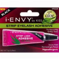Strip Eyelash Adhesive With Aloe Kpeg02 Black · The strip eyelash adhesive contains aloe making it soothing to use. Dermatologist tested.