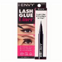 Lash Glue Liner Klgl02 Black · Apply Lash Glue Like Eyeliner! It is a 2-in-1 lash glue + eyeliner multitasker with strong, ...