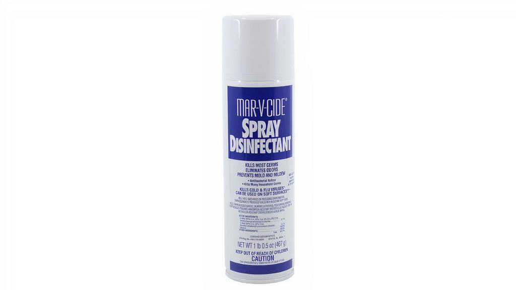Mar-V-Cide Spray Disinfectant · For use in Barber Shops, Beauty, Manicure and Pedicure Salons that require a Non-Tuberculocidal Spray Disinfectant