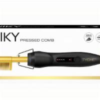 Tyche Silky Pressed Comb  · The TYCHE SILKY PRESSED COMB transforms unruly hair to manageably soft, shiny, and silky. Th...