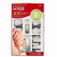 Kiss 100 Tips Long Square #66020 · Glue on false nails are ready to polish and file to any shape and length you like. Durable, ...