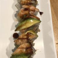 You Got Me · Spicy. In: spicy tuna, cucumber avocado. Top: albacore, fried onions, seaweed, masago. Sauce...