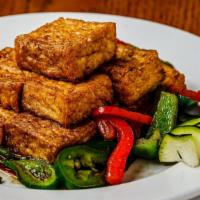 Salt And Pepper Tofu (Build Your Own Rice Bowl) · 
