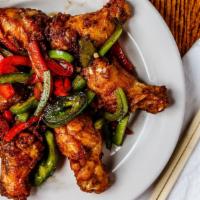Salt & Pepper Chicken Wings (6) · salt and pepper