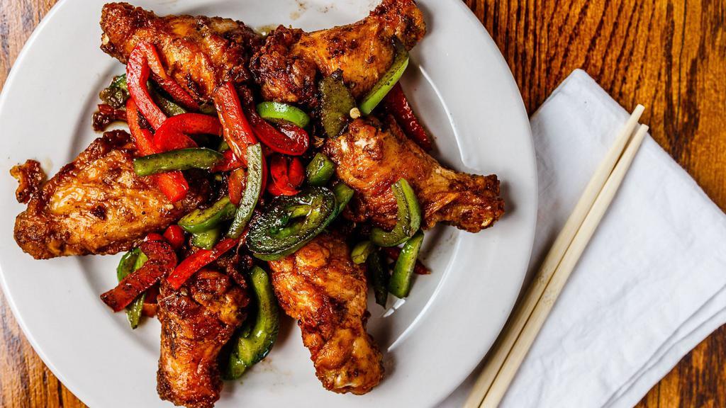 Salt & Pepper Chicken Wings (6) · salt and pepper