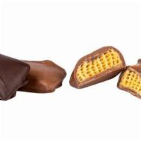 Honeycomb Molasses Chips · 1lb Gift Box Honeycomb Molasses Chips Dipped in Milk & Dark Chocolate.