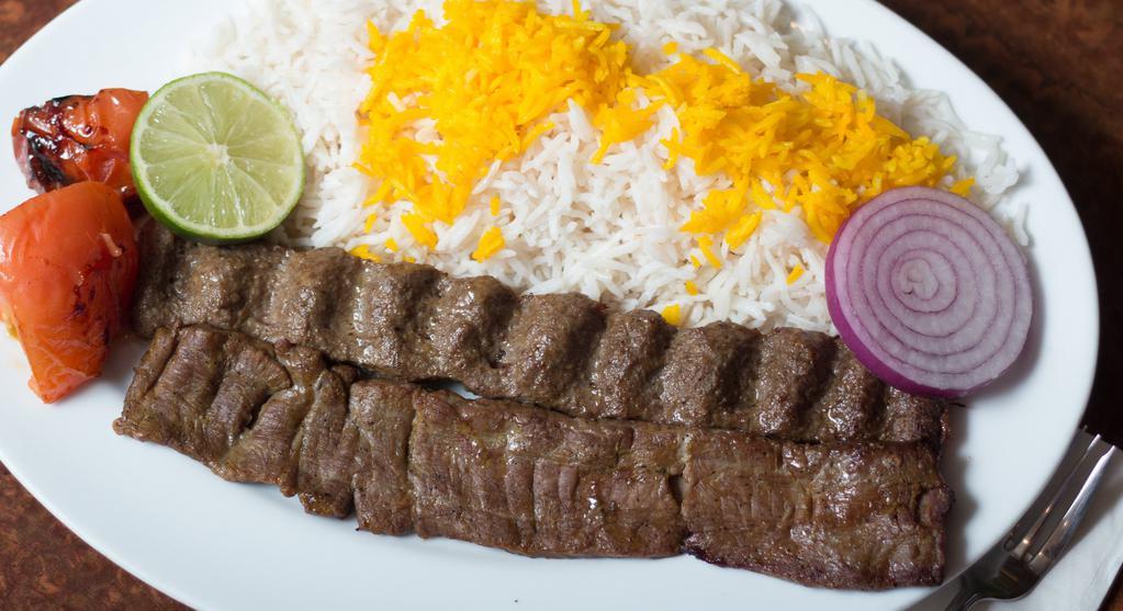 Beef Fillet Soltani Kebab · 