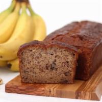 Banana Walnut Bread · The journey away from ordinary begins with lots of fresh, hand peeled bananas and purposeful...