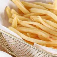 Fries Basket · basket of fries with side of house fry sauce.