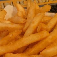 Fries Original · Organic. Deep fried fries with Cajun powder