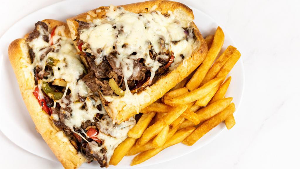 Philly Cheese Steak Sandwich · Build your own homemade Philly.
