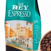 Cafe Rey Espresso Whole Bean Coffee (400G/14Oz) · With the best Costa Rican beans, you will enjoy a perfect balance between acidity and sweetn...