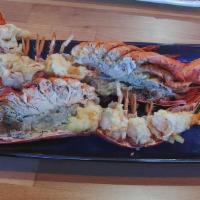 Lobster Tempura · Whole Canadian lobster fried in tempura.
