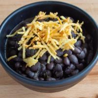 Side Of Beans · Black beans, onion, garlic, sherry