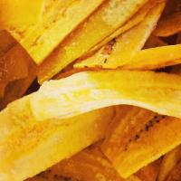 Chifles · Fried plantains, pikliz